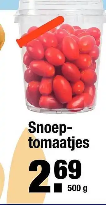 ALDI Snoeptomaatjes 500g aanbieding