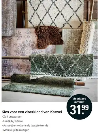 Karwei Kies voor een vloerkleed van karwei aanbieding