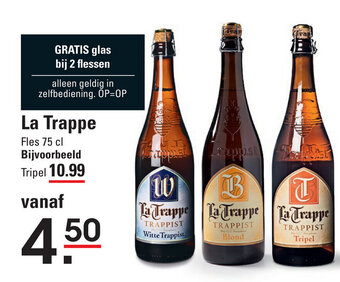 Sligro La Trappe aanbieding