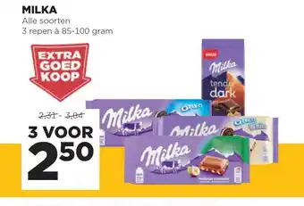 Jumbo Milka aanbieding