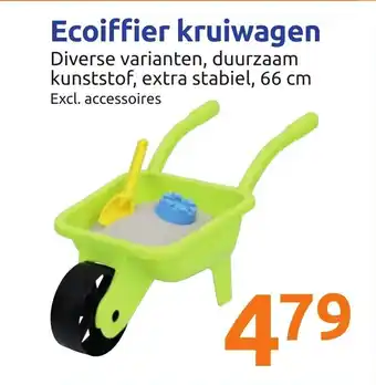 Action Ecoiffier kruiwagen 66 cm aanbieding