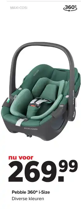 Baby-Dump Maxi-cosi Pebble 360 i-Size aanbieding