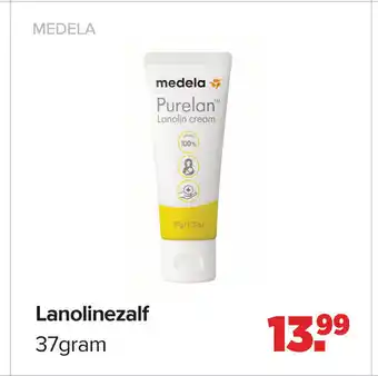 Baby-Dump Medela Lanolinezalf 37 gram aanbieding