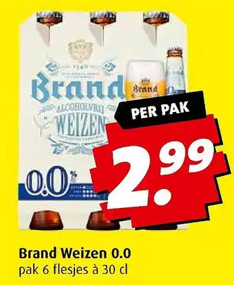 Boni Brand Weizen 0.0 aanbieding