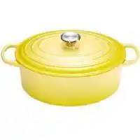 Kookpunt Le Creuset Signature Braadpan Ovaal, 31cm soleil aanbieding