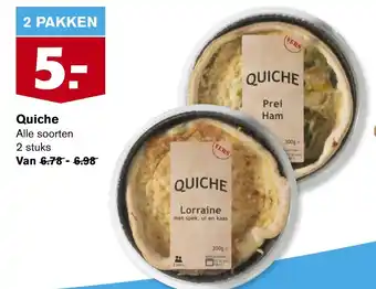 Hoogvliet Quiche aanbieding