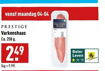 ALDI Varkenshaas 250 G aanbieding