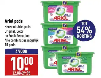 ALDI Ariel pods aanbieding