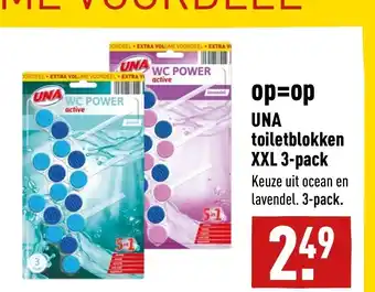 ALDI Una toiletblokken Xxl 3-pack aanbieding