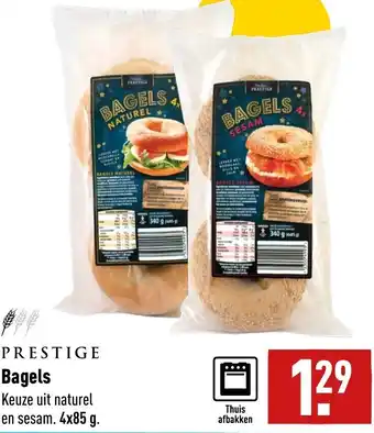 ALDI Bagels 4x85 G aanbieding