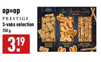 ALDI 3-vaks selection 250 G aanbieding