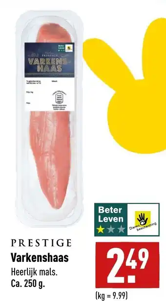 ALDI Varkenshaas 250 G aanbieding