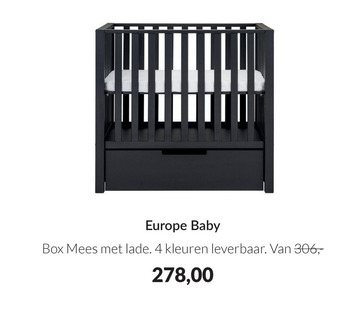 Babypark Europe Baby Box aanbieding