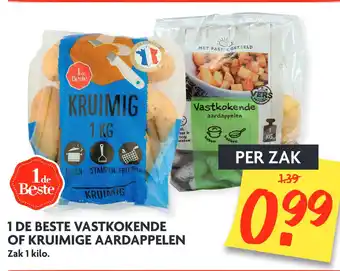 Dekamarkt 1 De Beste Vastkokende Of Kruimige Aardappelen aanbieding