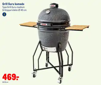 Makro Grill Guru kamado Type Grill Guru medium Grilloppervlakte Ø 40 cm aanbieding