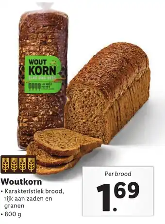 Lidl Woutkorn 800 G aanbieding