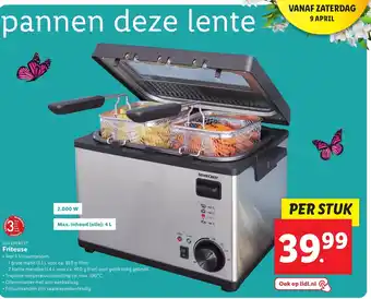 Lidl Friteuse aanbieding