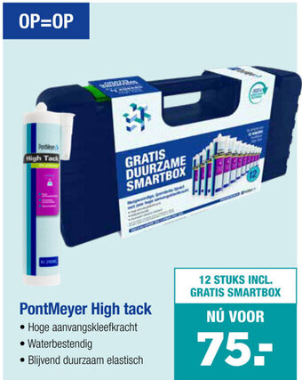 Pontmeyer High tack aanbieding