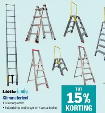 Pontmeyer Little Jumbo Klimmaterieel aanbieding