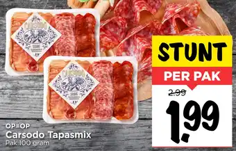 Vomar Voordeelmarkt Carsodo Tapasmix aanbieding