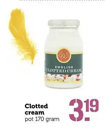 Coop Clotted Cream aanbieding