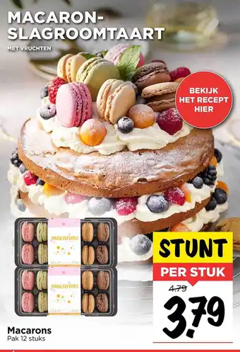 Vomar Voordeelmarkt Macarons aanbieding