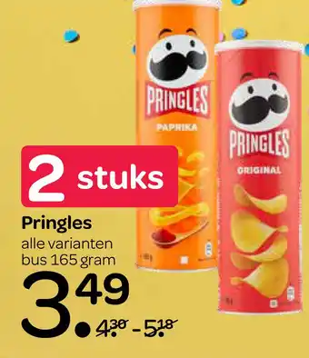 Spar Pringles aanbieding