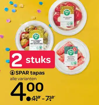 Spar SPAR tapas aanbieding