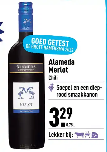 ALDI Alameda Merlot Chili aanbieding