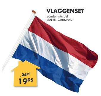 Bouwhof Vlaggenset aanbieding