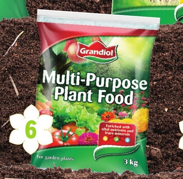 Grandiol Universele meststof 3 kg aanbieding bij Lidl