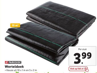 Lidl Parkside Worteldoek aanbieding