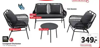 Lidl Loungeset charleston aanbieding