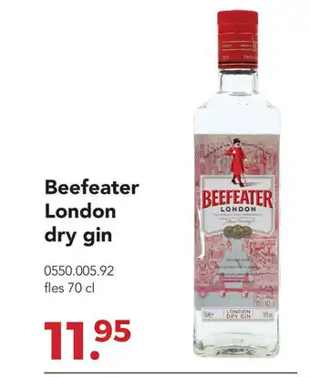 Zegro Beefeater london dry gin 70cl aanbieding