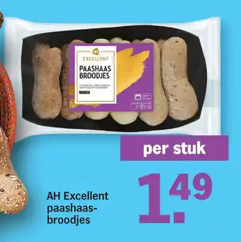 Albert Heijn AH Excellent paashaasbroodjes aanbieding