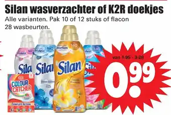 Dirk Silan wasverzachter of K2R doekjes aanbieding