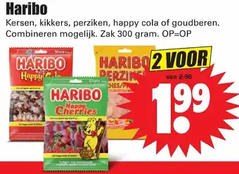 Dirk Haribo 2*300g aanbieding