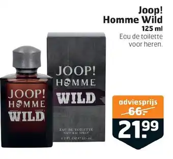 Trekpleister Joop! Homme Wild 125 ml aanbieding