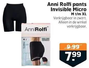 Trekpleister Anni Rolfi pants Invisible Micro M t/m XL aanbieding