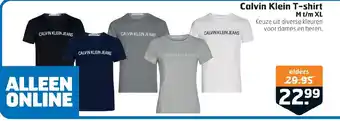 Trekpleister Calvin Klein T-shirt M t/m XL aanbieding