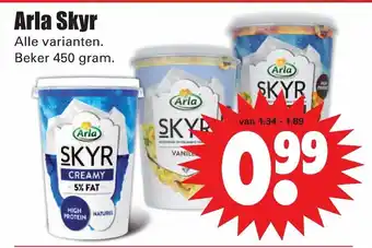 Dirk Arla skyr 450g aanbieding