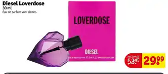 Kruidvat Diesel Loverdose 30 ml aanbieding