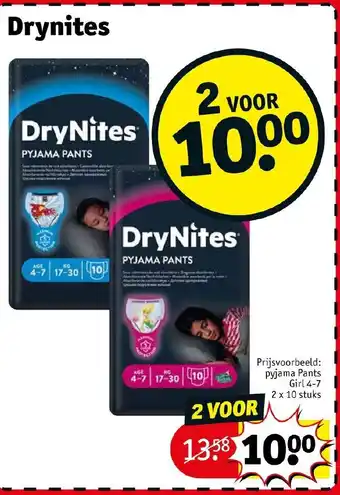 Kruidvat Drynites aanbieding