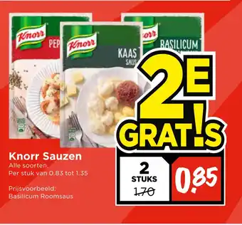 Vomar Voordeelmarkt Knorr Sauzen aanbieding