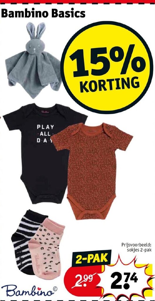 Bambino Basics aanbieding bij Kruidvat