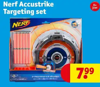 Kruidvat Nerf Accustrike Targeting set aanbieding