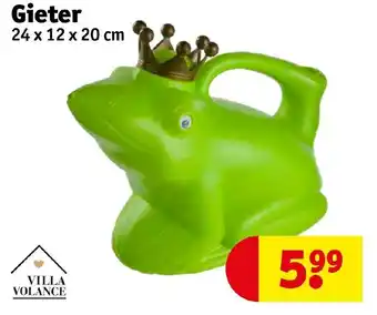 Kruidvat Gieter 24 x 12 x 20 cm aanbieding