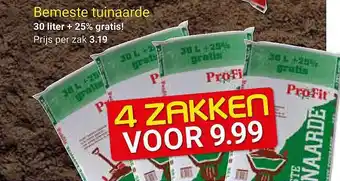 Kluswijs ProFit Bemeste Tuinaarde aanbieding