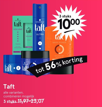 Etos Taft aanbieding