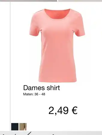 Kik Dames shirt Maten: 36-48 aanbieding